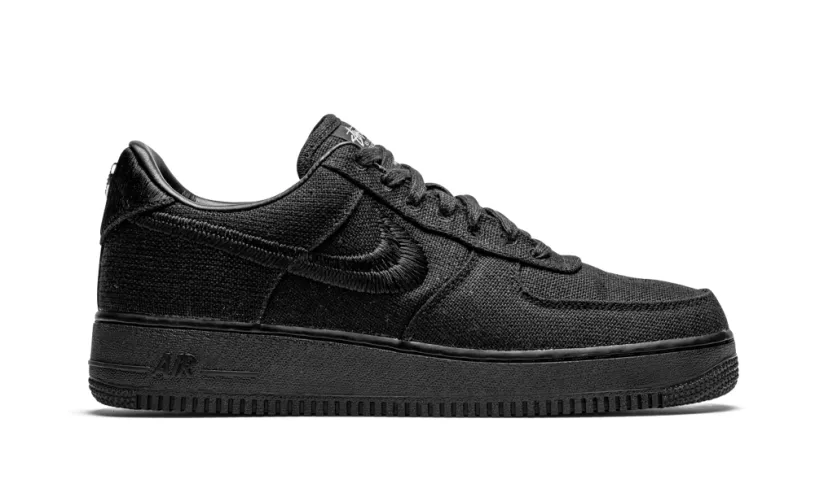 Nike Lifestyle Air Force 1 Low 'Stussy - Black'
